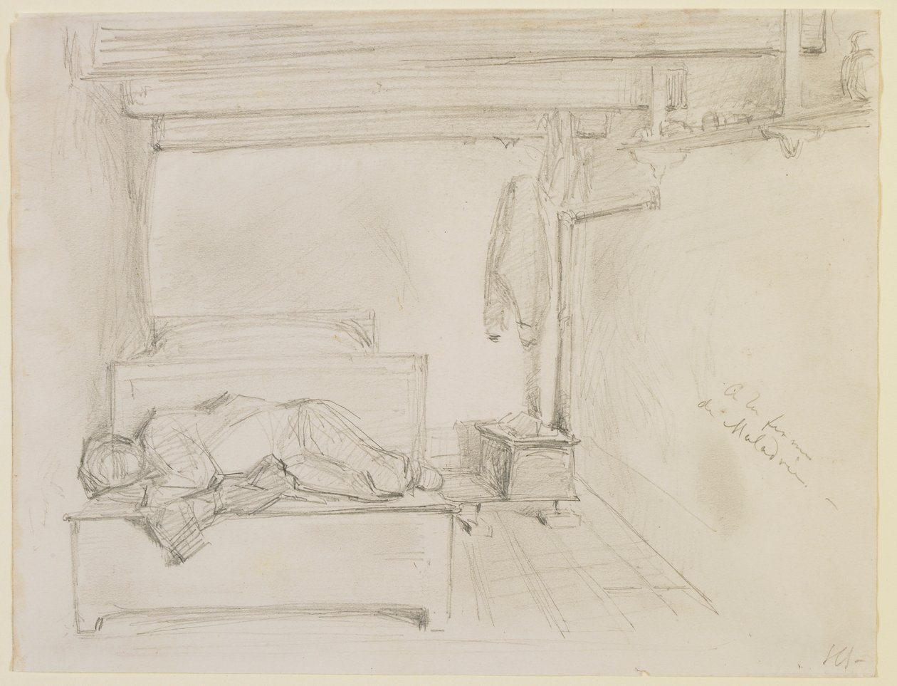 Na Fazenda de Maladrie de James Abbott McNeill Whistler