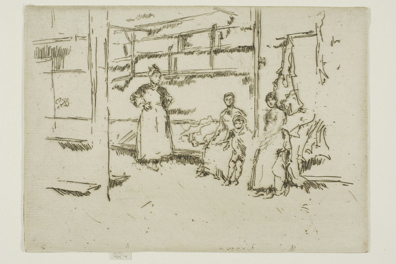 Após a venda, troca de roupas, Houndsditch de James Abbott McNeill Whistler