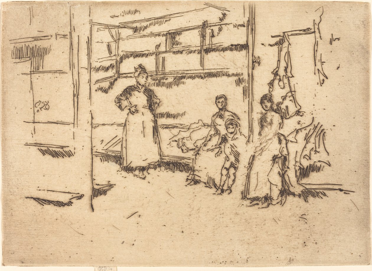 Após a venda, Houndsditch de James Abbott McNeill Whistler