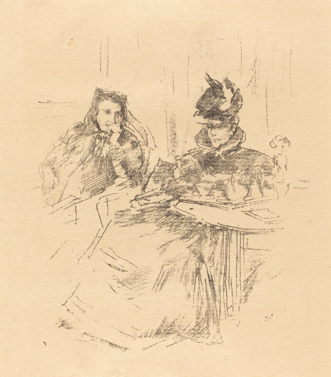 Chá da tarde de James Abbott McNeill Whistler