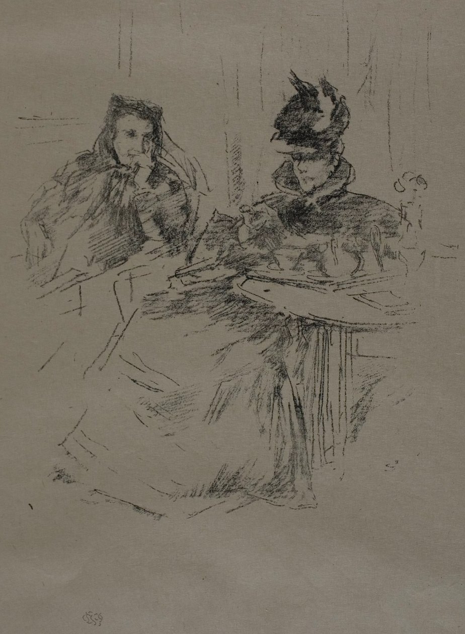 Chá da tarde de James Abbott McNeill Whistler