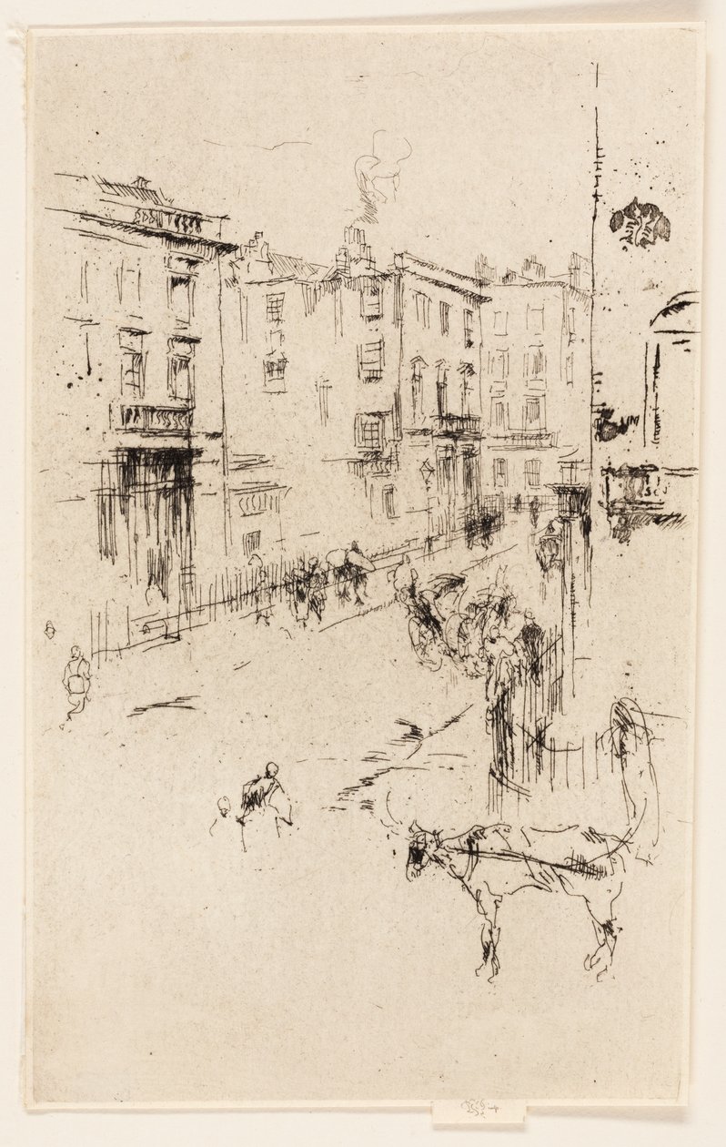 Rua Alderney de James Abbott McNeill Whistler