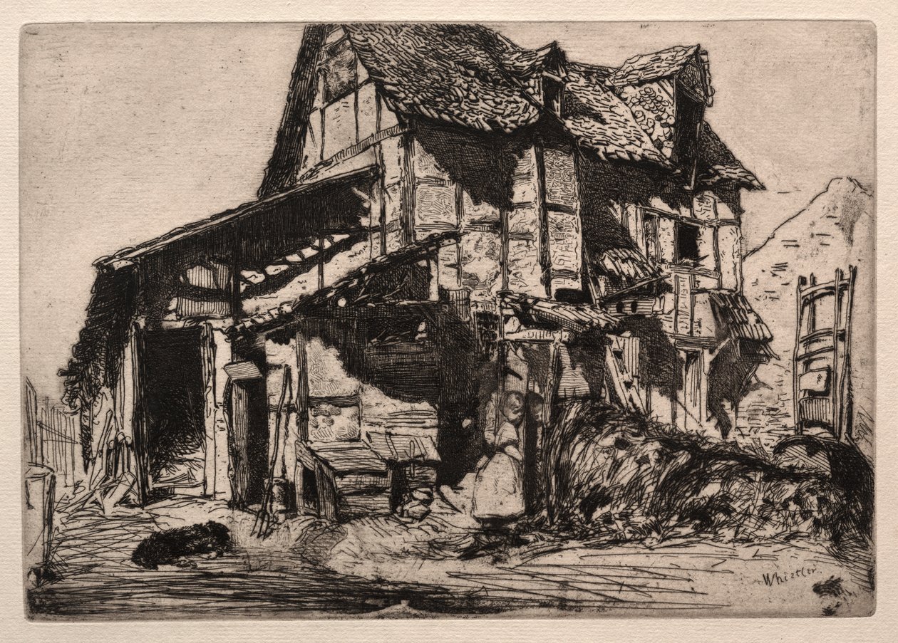 Um cortiço inseguro de James Abbott McNeill Whistler