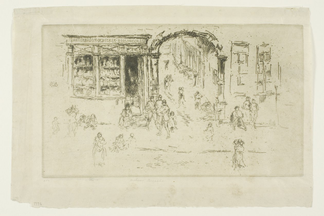 Arco, Bruxelas de James Abbott McNeill Whistler