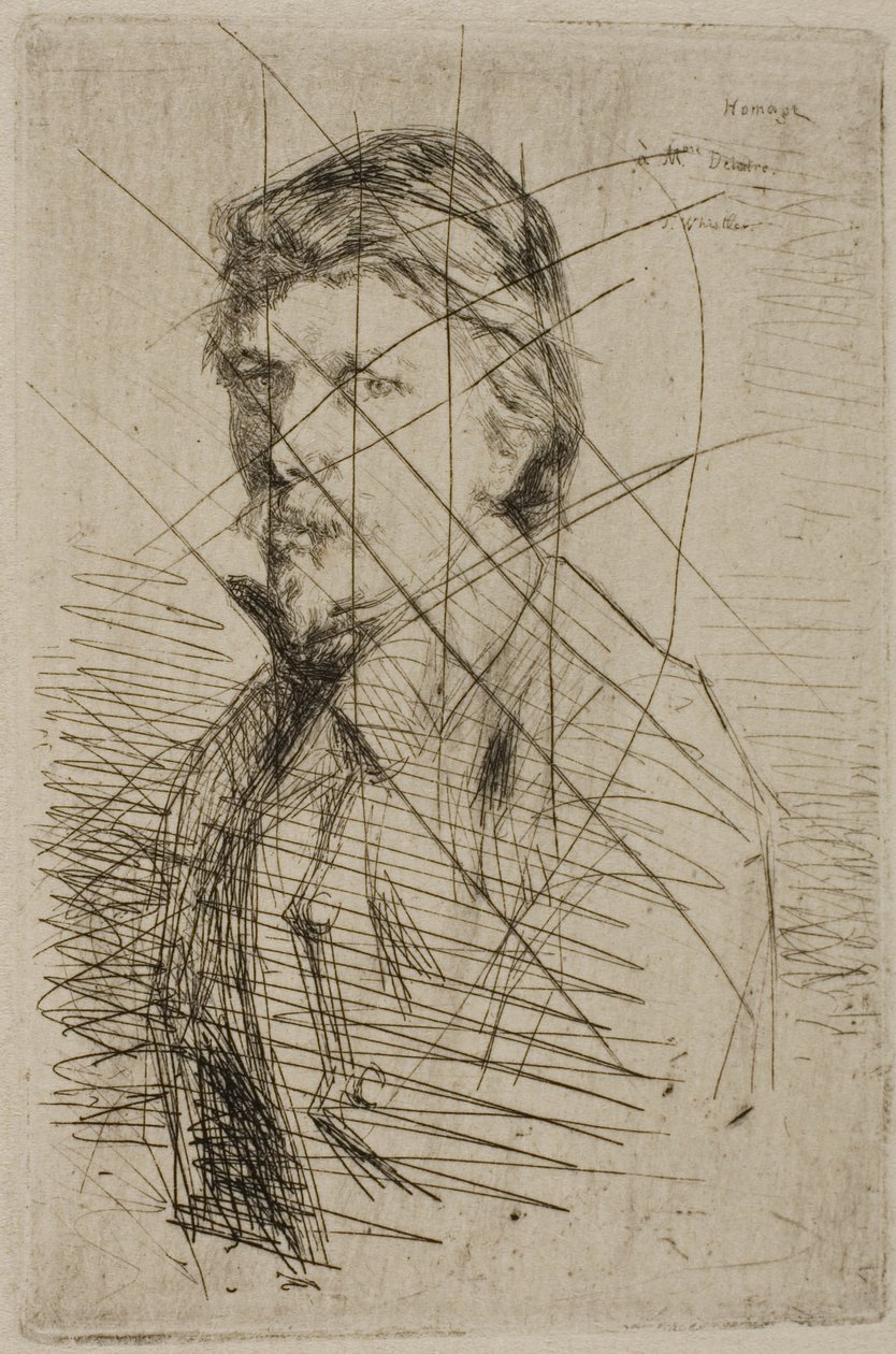 Auguste Delâtre, impressor de James Abbott McNeill Whistler