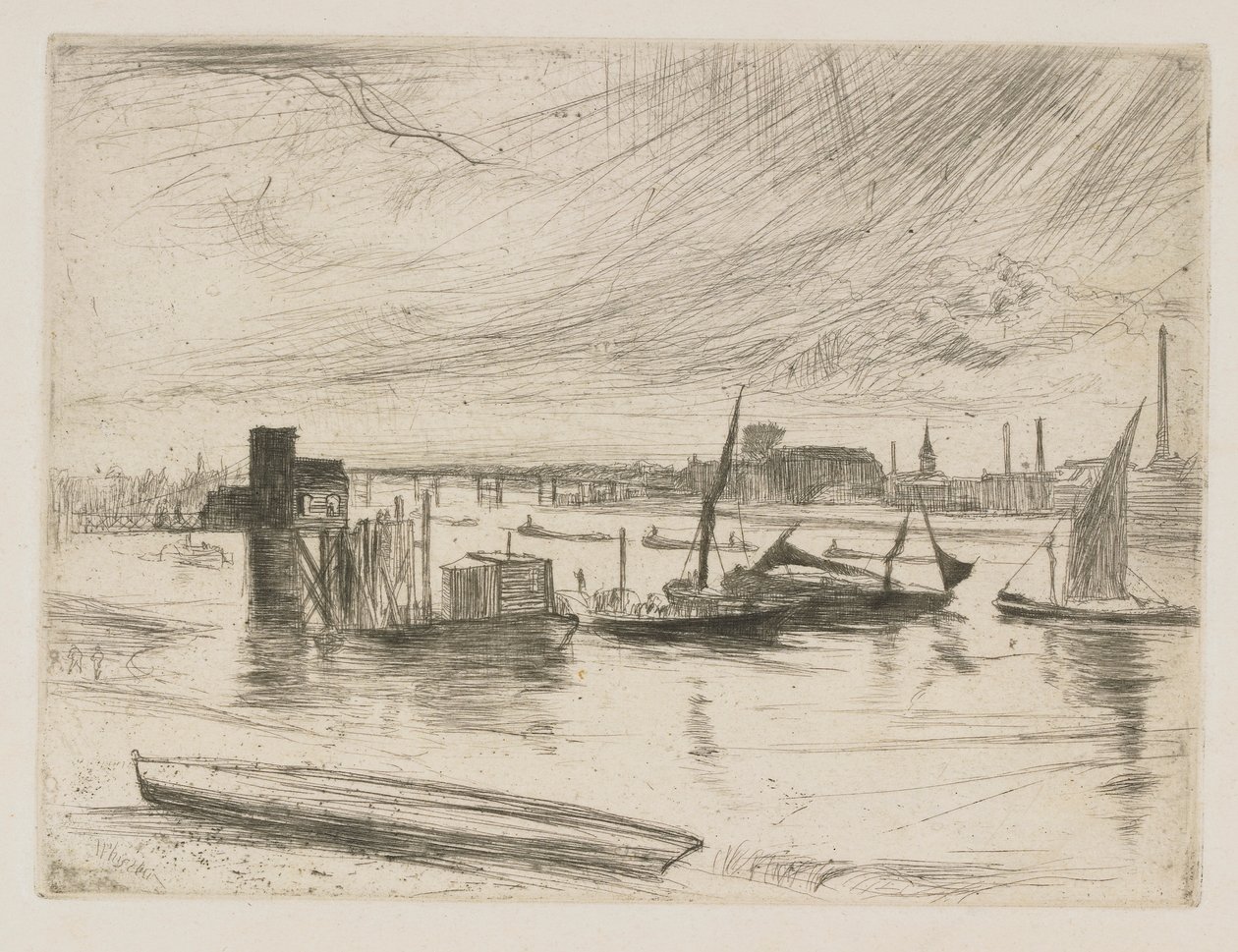 Battersea Dawn (Cadogan Pier) de James Abbott McNeill Whistler