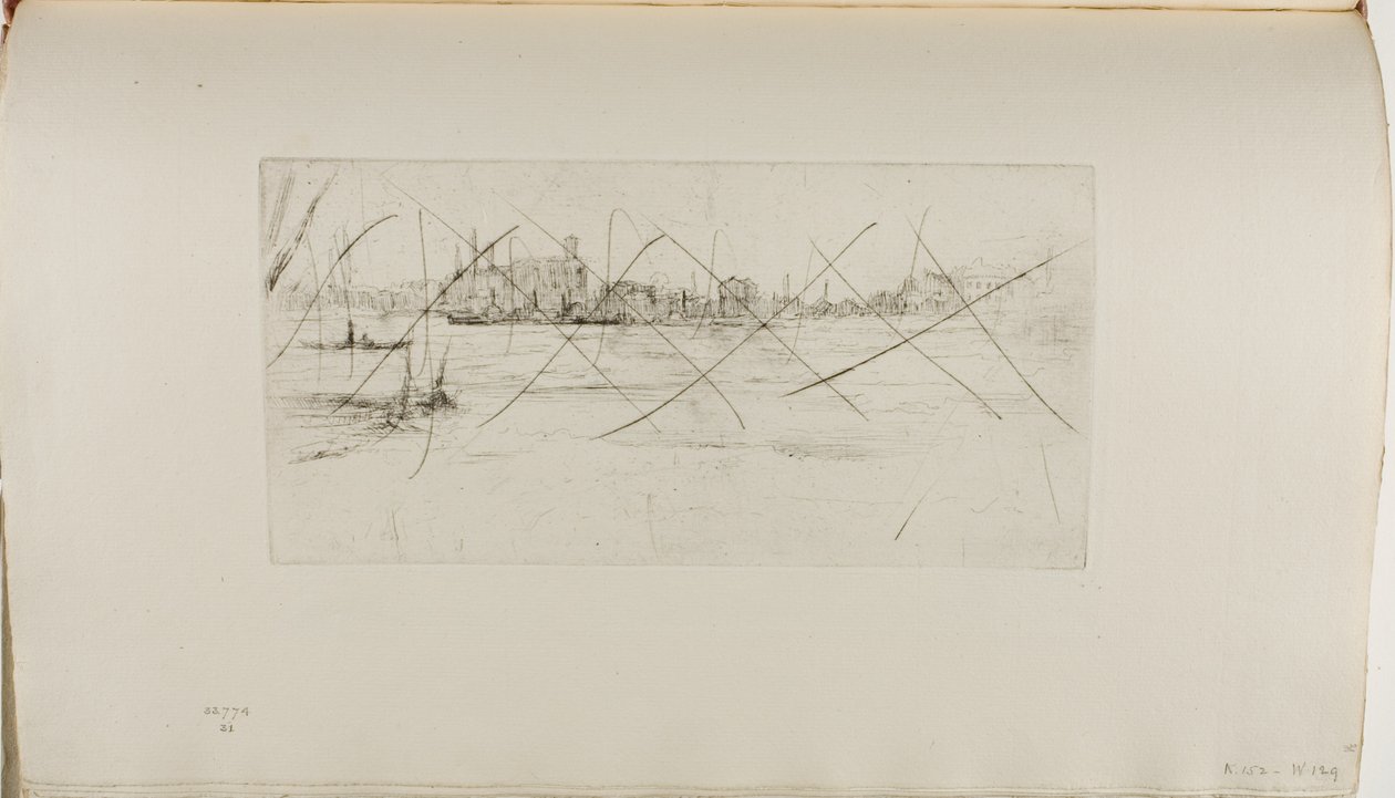 Battersea: De manhã cedo de James Abbott McNeill Whistler