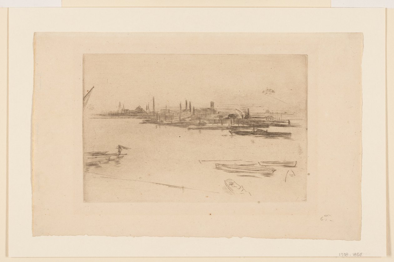 Battersea Manhã de James Abbott McNeill Whistler