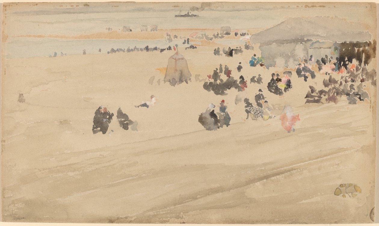 Cena da praia de James Abbott McNeill Whistler