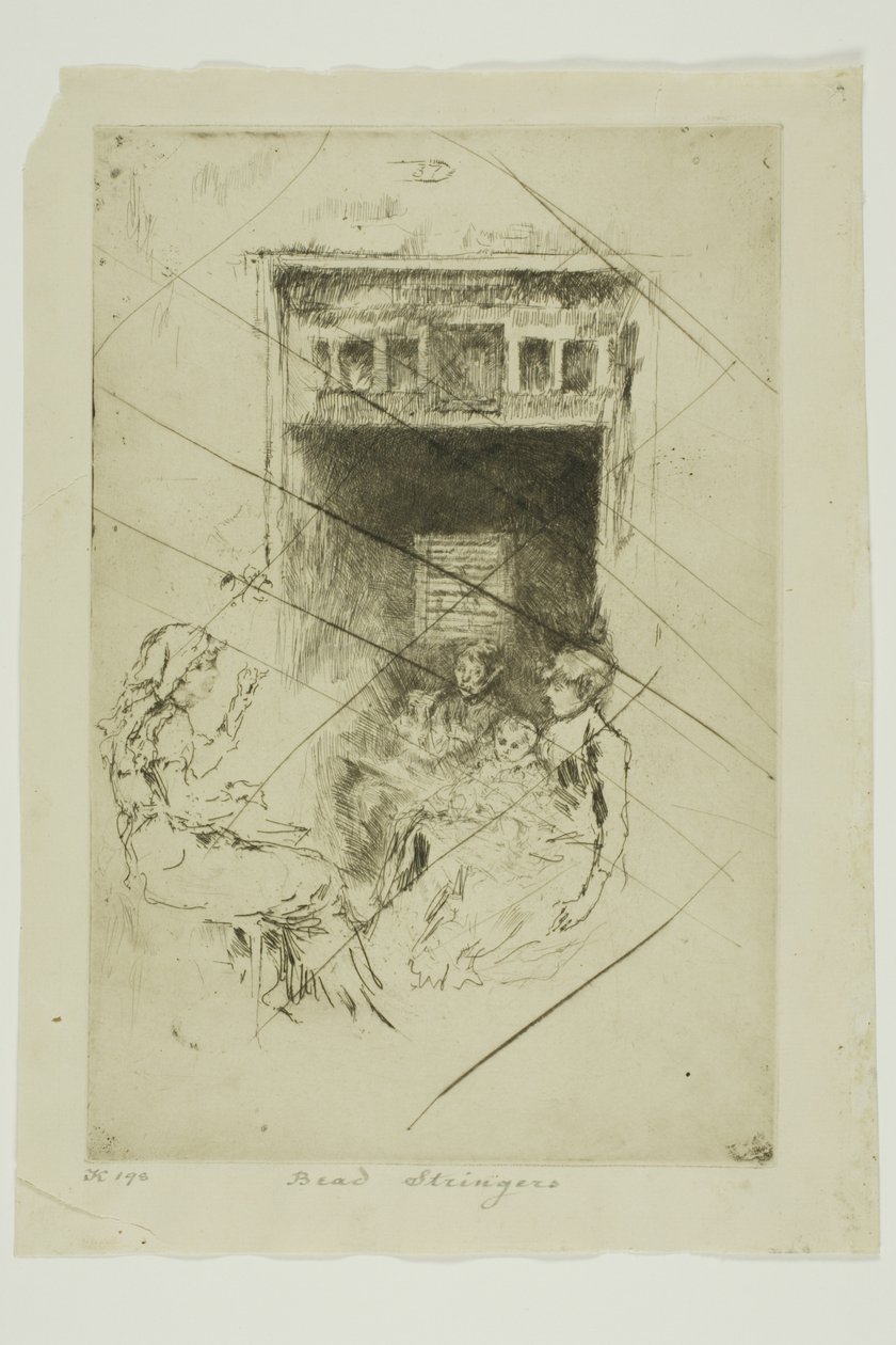 Fios de miçangas de James Abbott McNeill Whistler