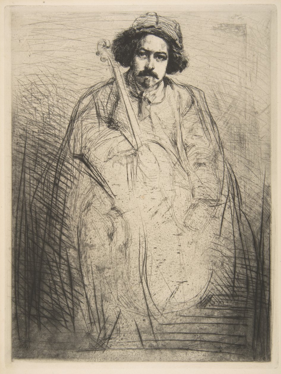 Becquet (J. Becquet, escultor) de James McNeill Whistler