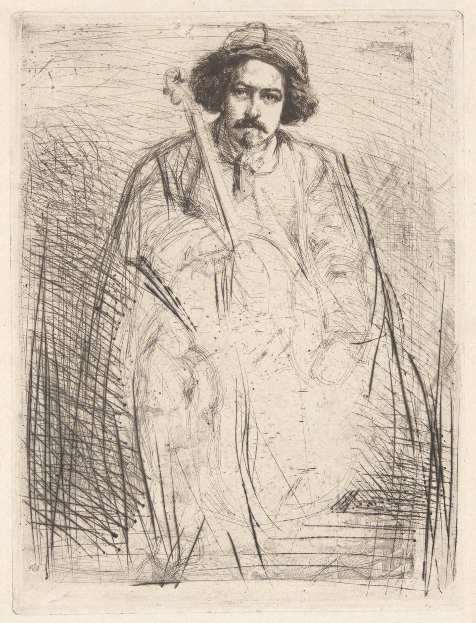 Becquet (O Violinista), do de James Abbott McNeill Whistler