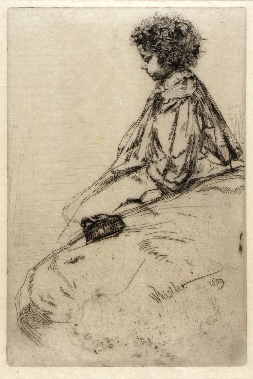 Bibi Lalouette de James McNeill Whistler