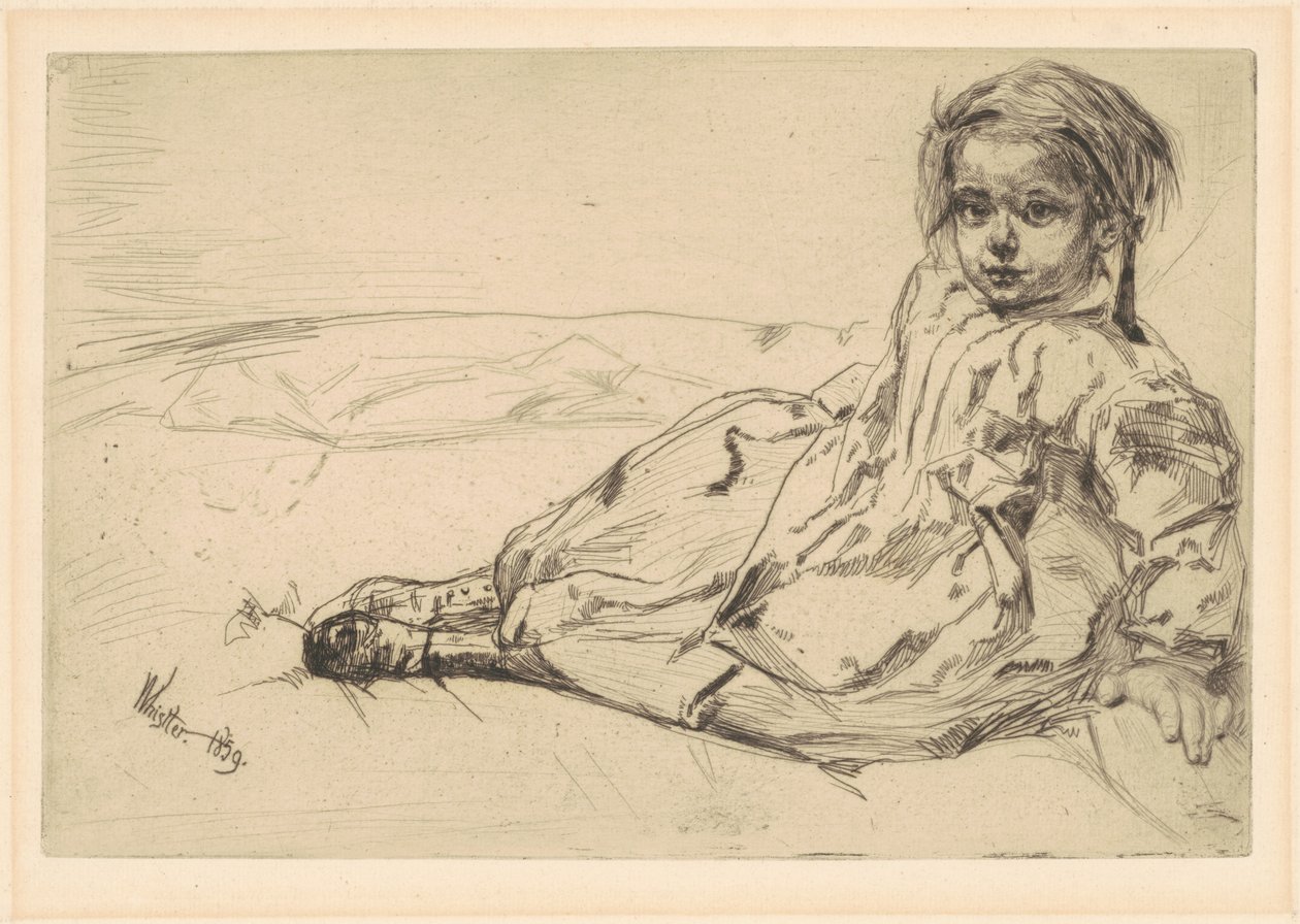 Bibi Valentin de James Abbott McNeill Whistler