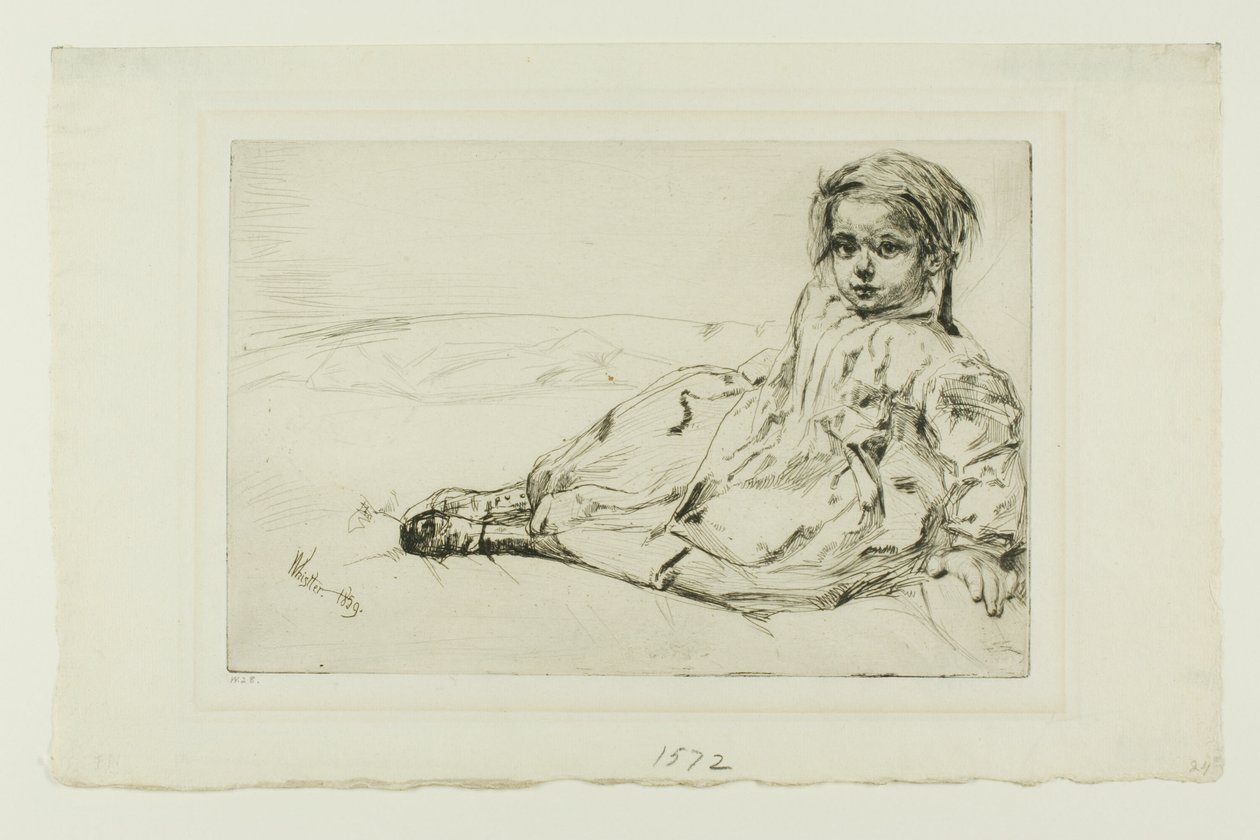 Bibi Valentin de James Abbott McNeill Whistler