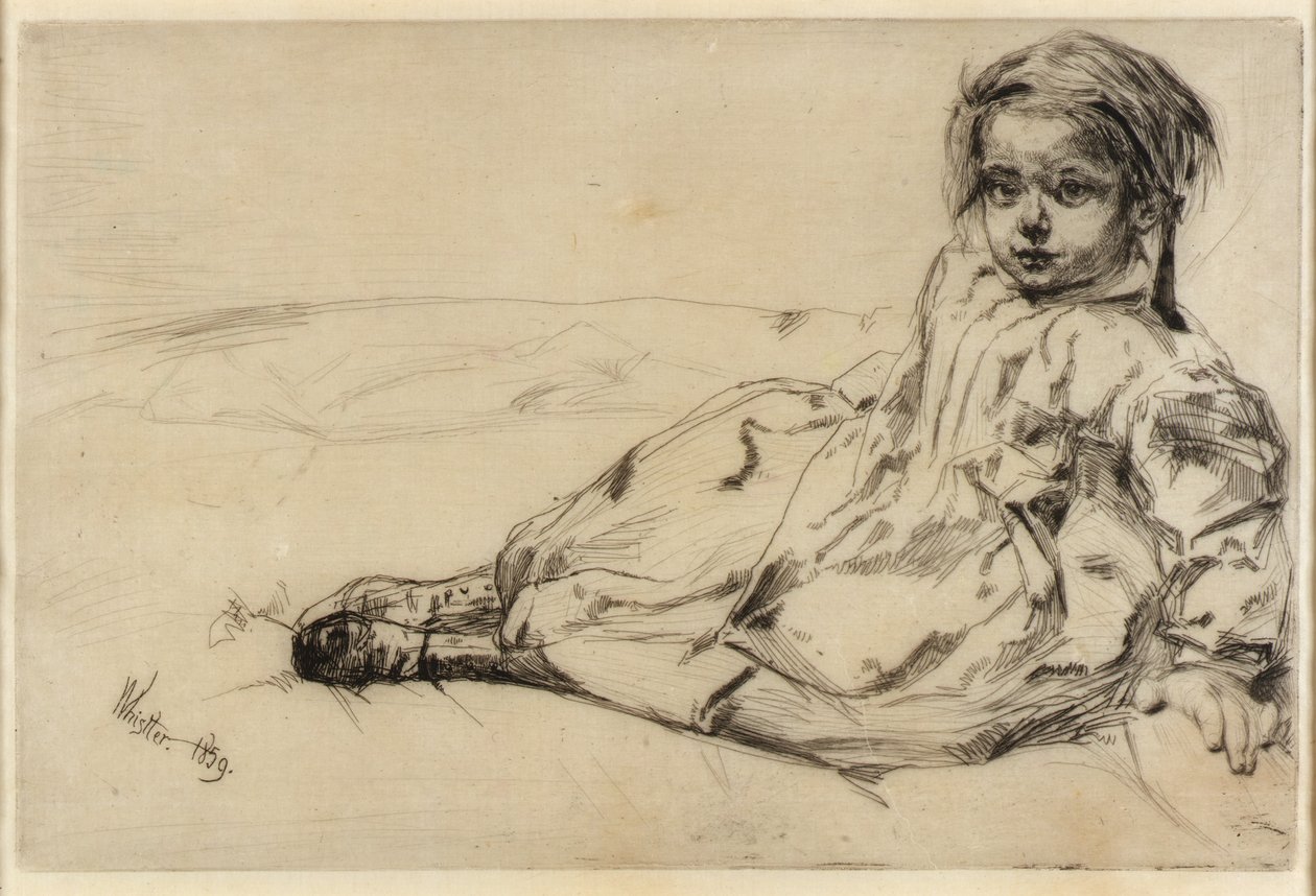Bibi Valentine de James McNeill Whistler