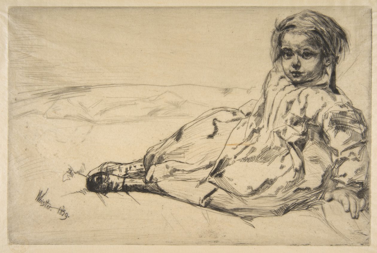 Bibi Valentin de James McNeill Whistler