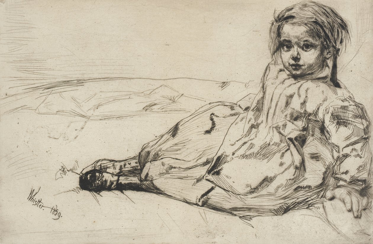 Bibi Valentin de James McNeill Whistler