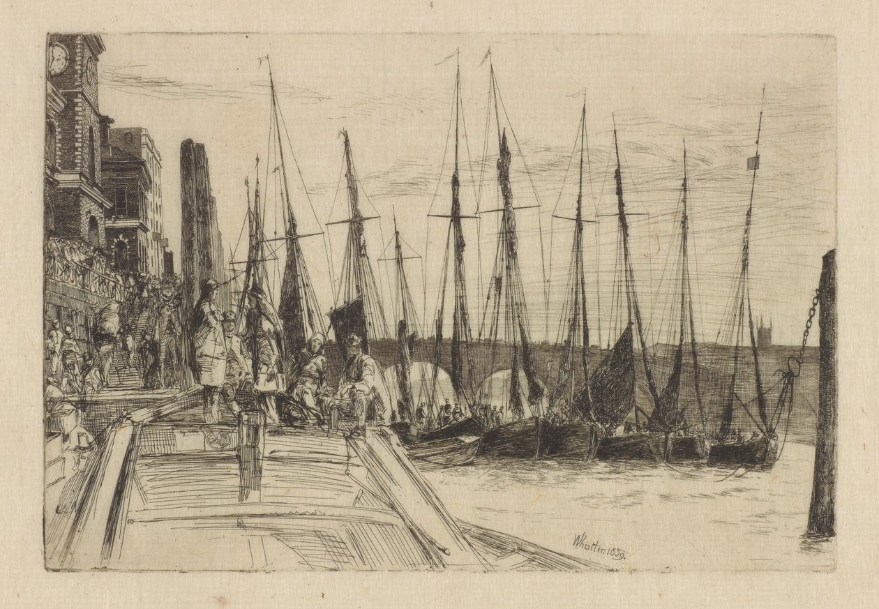 Billingsgate de James Abbott McNeill Whistler