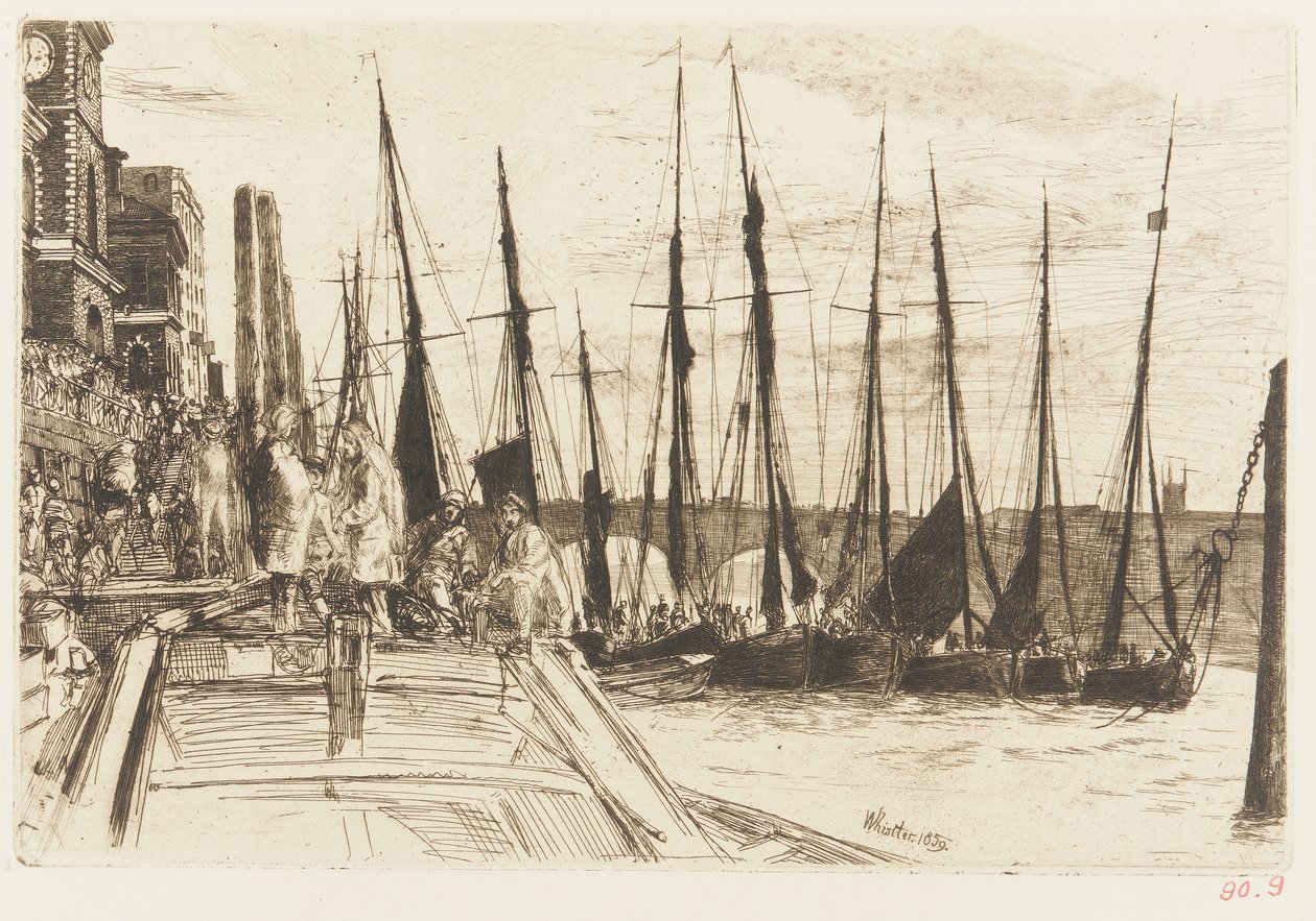 Billingsgate de James Abbott McNeill Whistler