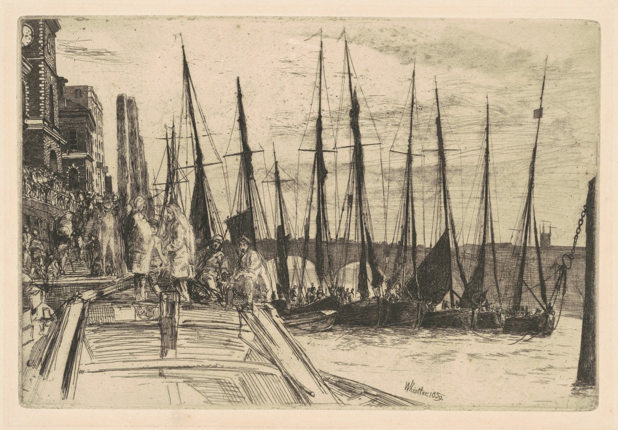 Billingsgate de James Abbott McNeill Whistler