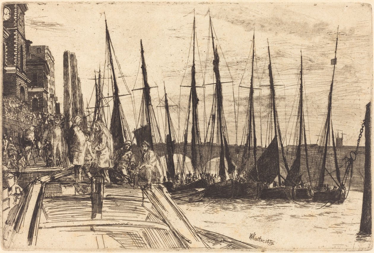 Billingsgate de James Abbott McNeill Whistler