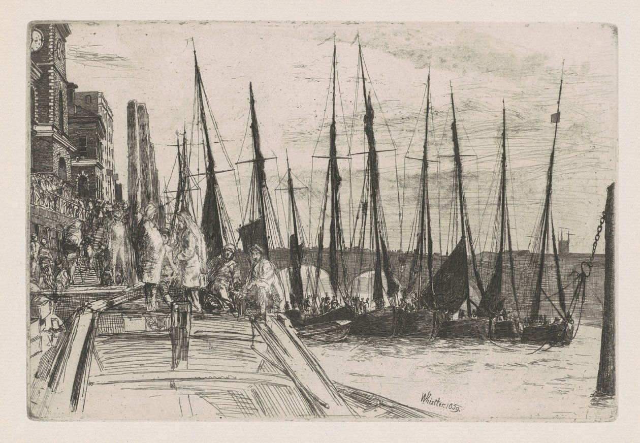 Billingsgate de James Abbott McNeill Whistler
