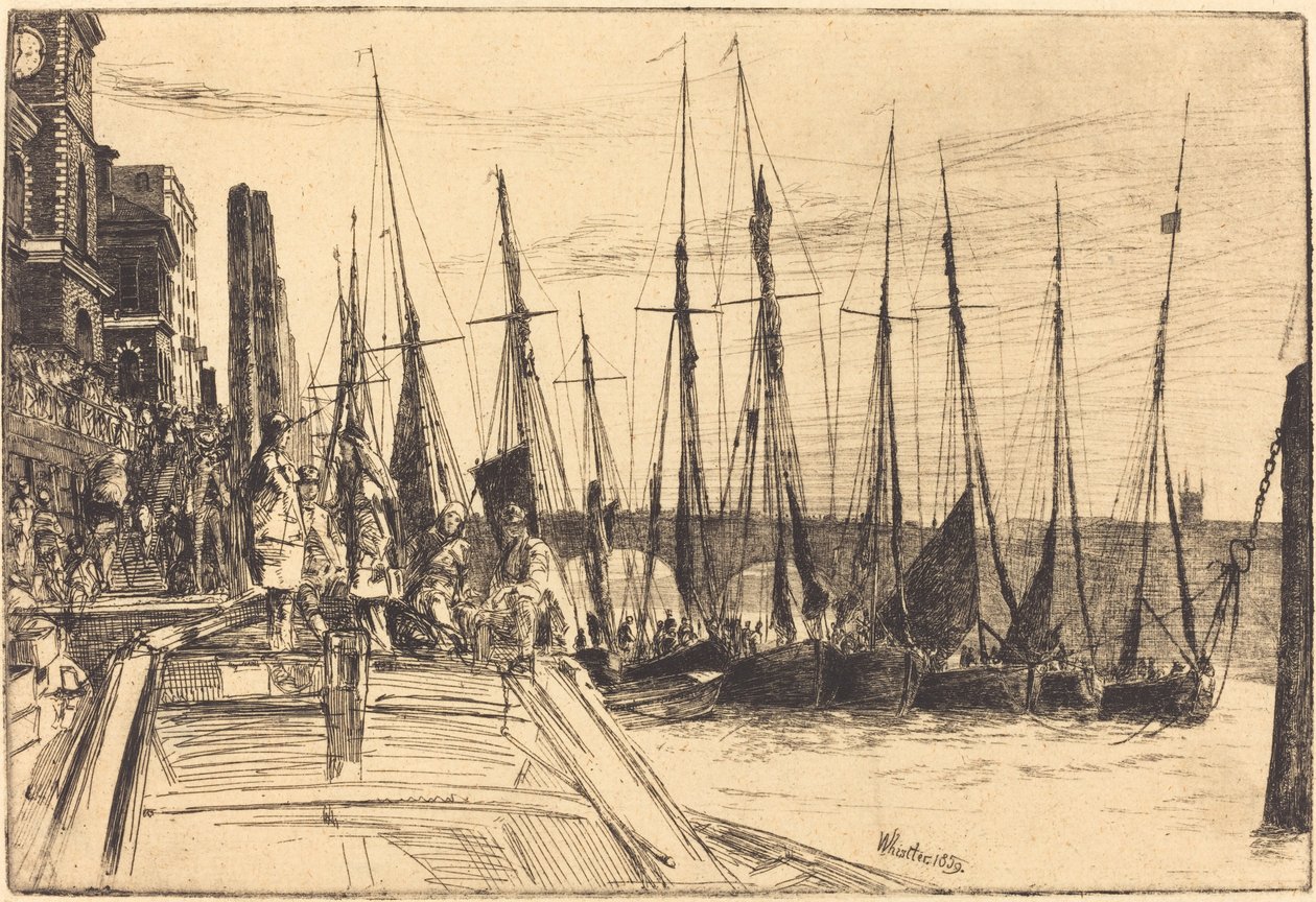Billingsgate de James Abbott McNeill Whistler