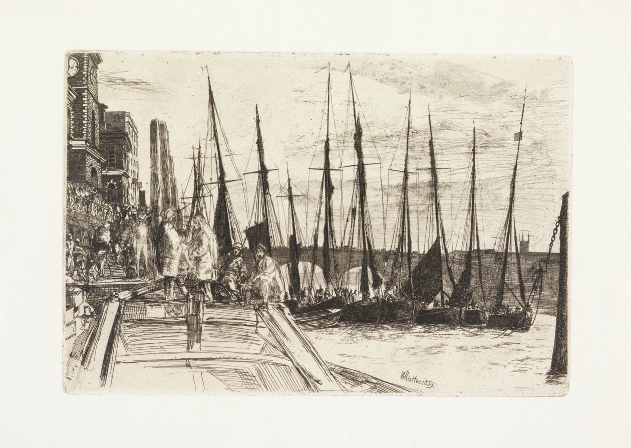 Billingsgate de James Abbott McNeill Whistler