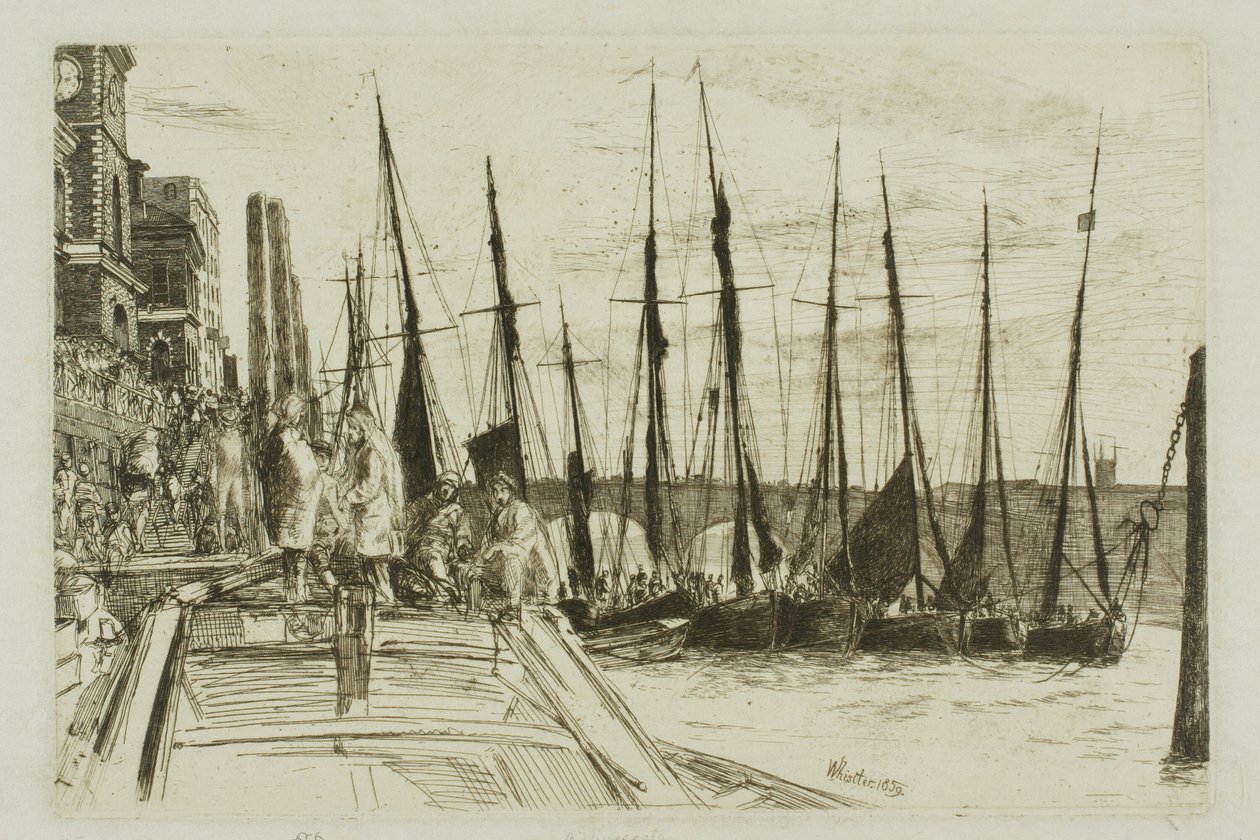 Billingsgate de James Abbott McNeill Whistler
