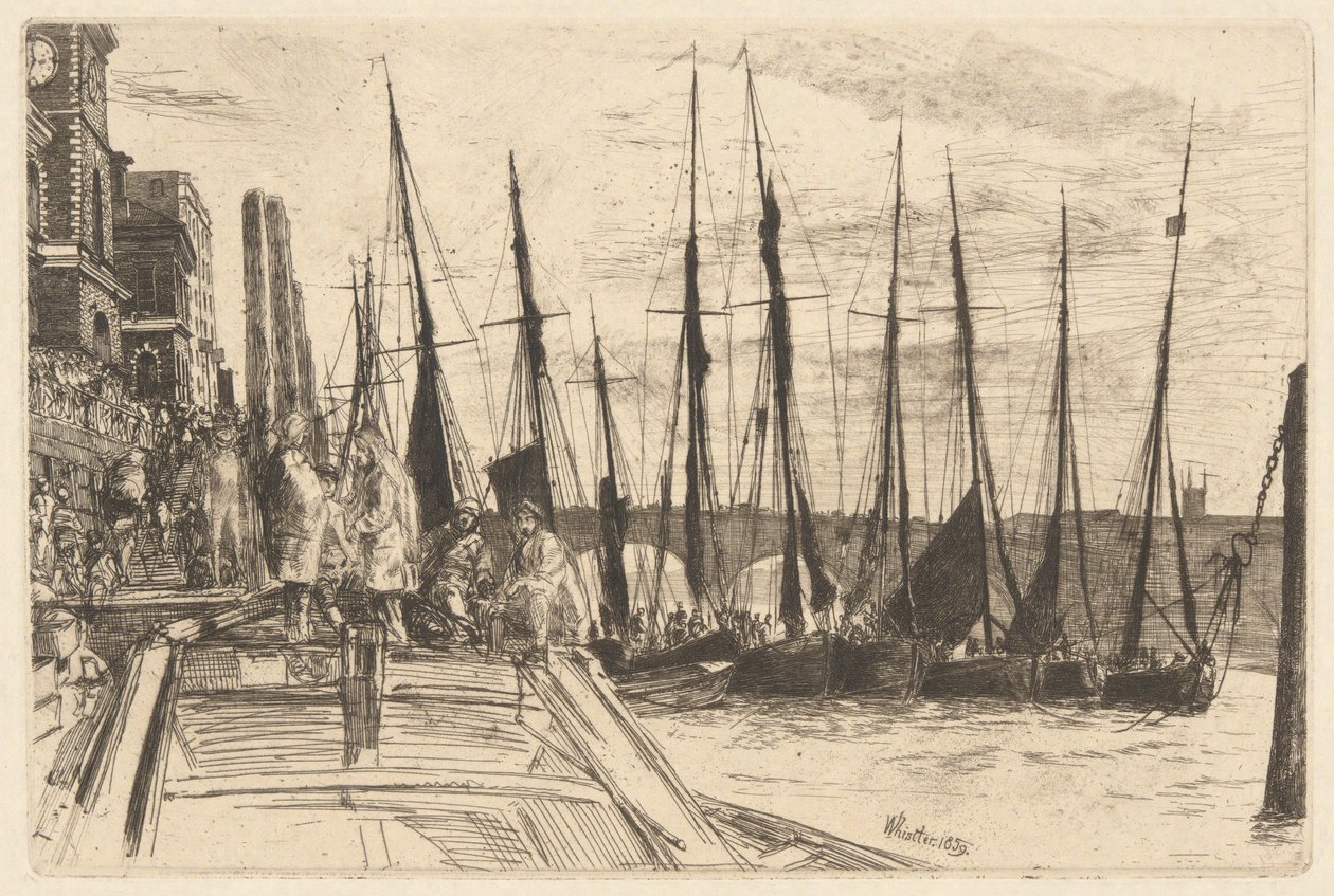 Billingsgate de James Abbott McNeill Whistler
