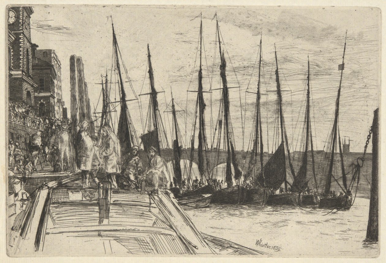 Billingsgate de James Abbott McNeill Whistler