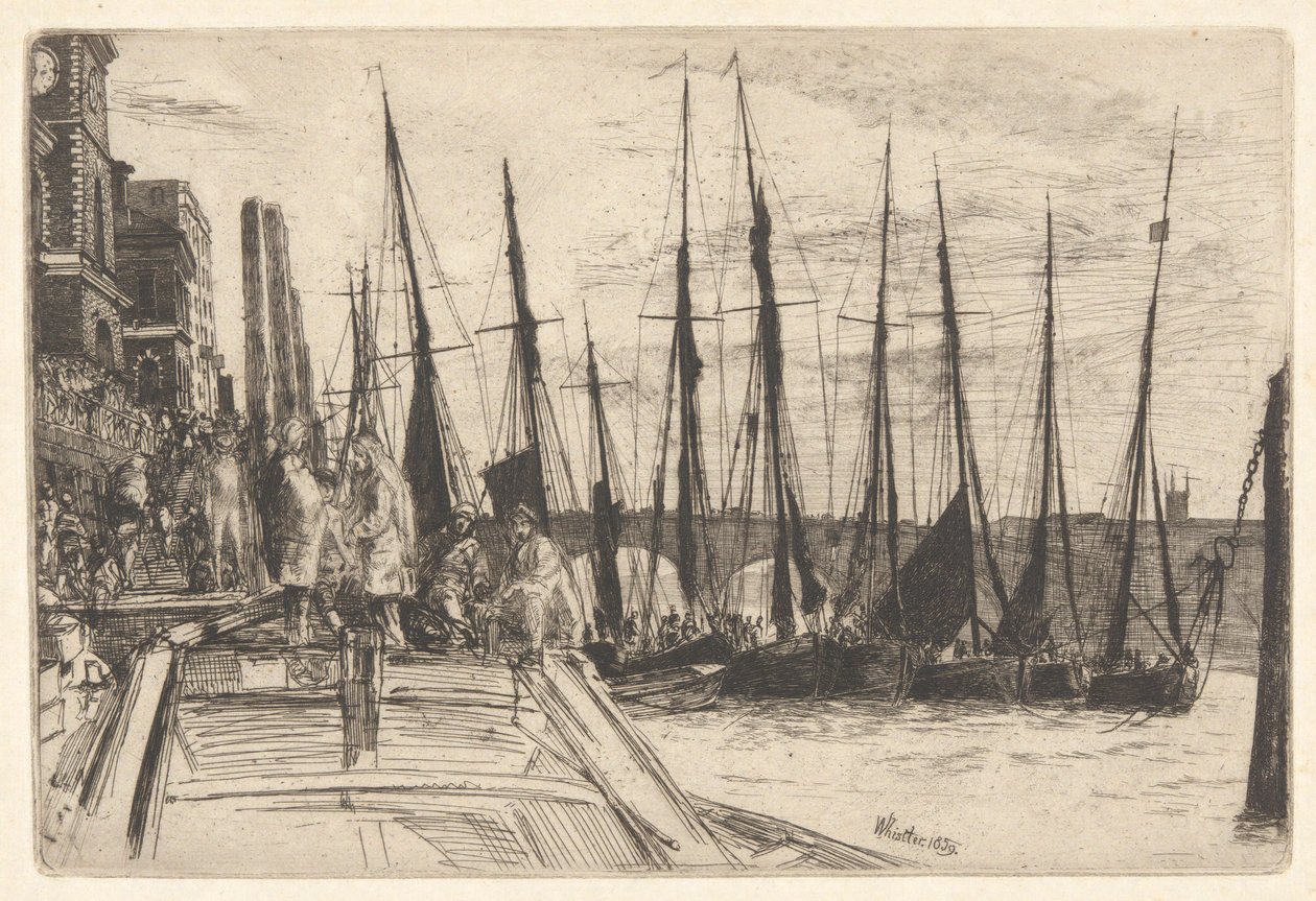 Billingsgate de James Abbott McNeill Whistler