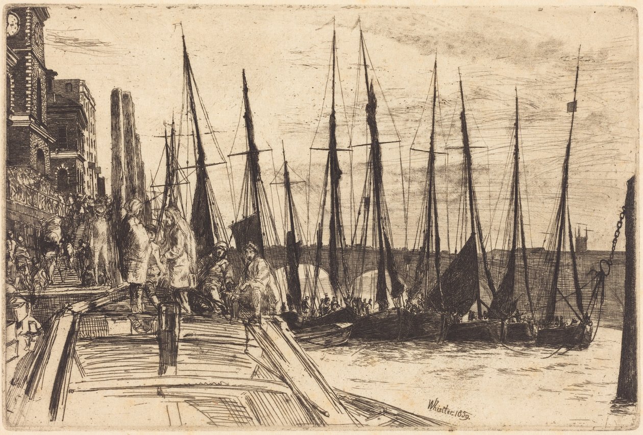 Billingsgate de James McNeill Whistler
