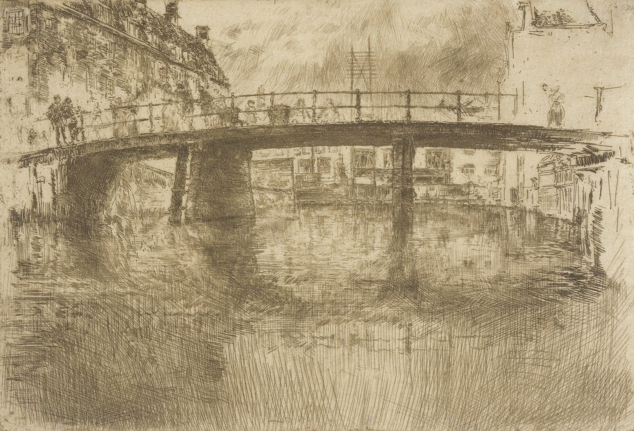 Ponte, Amesterdão de James McNeill Whistler