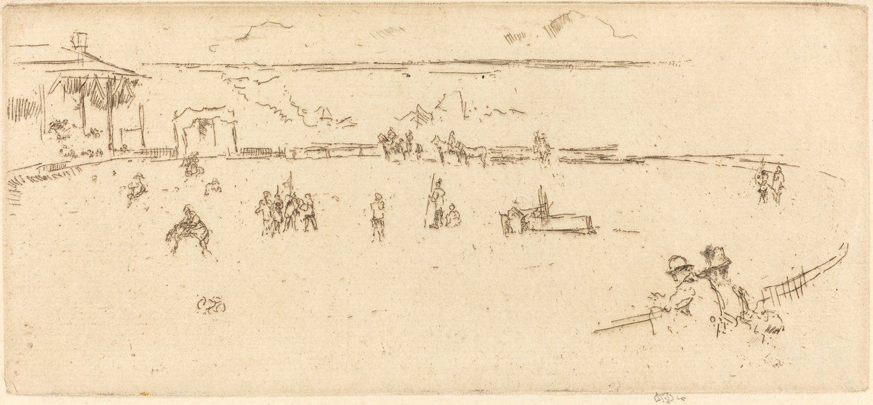 Cavalo bravo de James Abbott McNeill Whistler