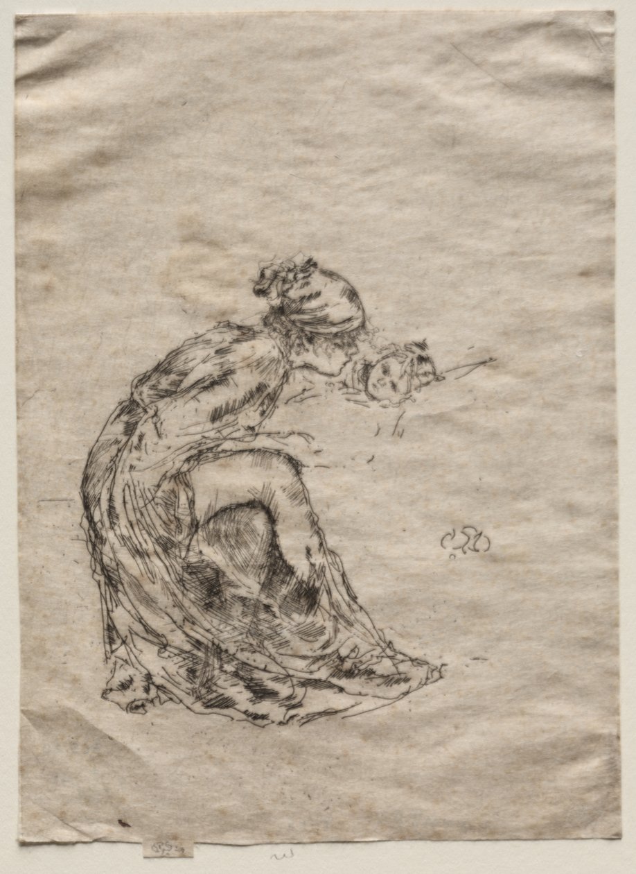 Cameo, n.º 1 (Mãe e Filho) de James McNeill Whistler