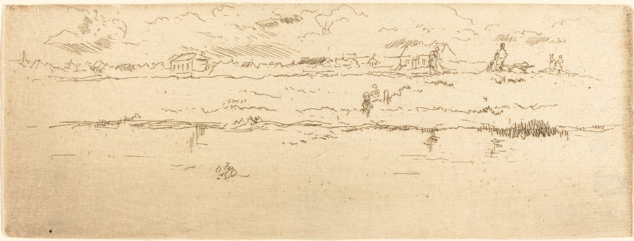 Canal, Ostende de James Abbott McNeill Whistler