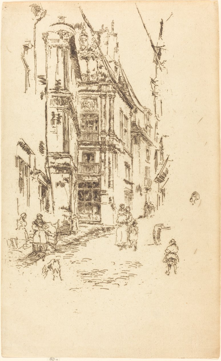 Chancelaria, Loches de James Abbott McNeill Whistler