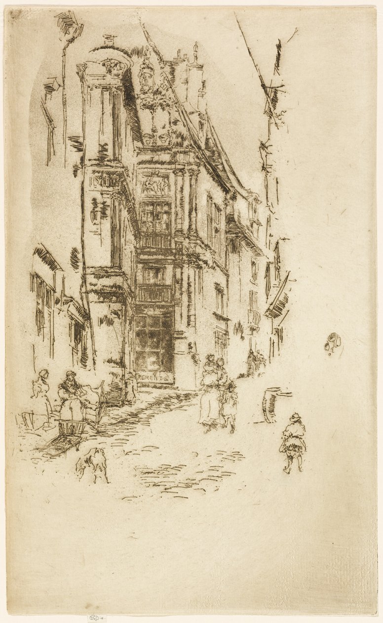 Chancelaria, Loches de James Abbott McNeill Whistler