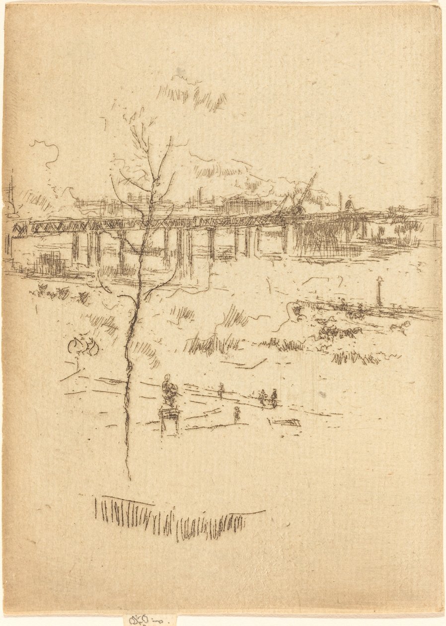 Ponte Ferroviária Charing Cross de James Abbott McNeill Whistler