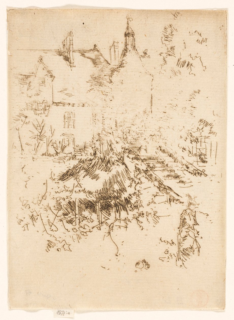 Castelo Touraine de James McNeill Whistler