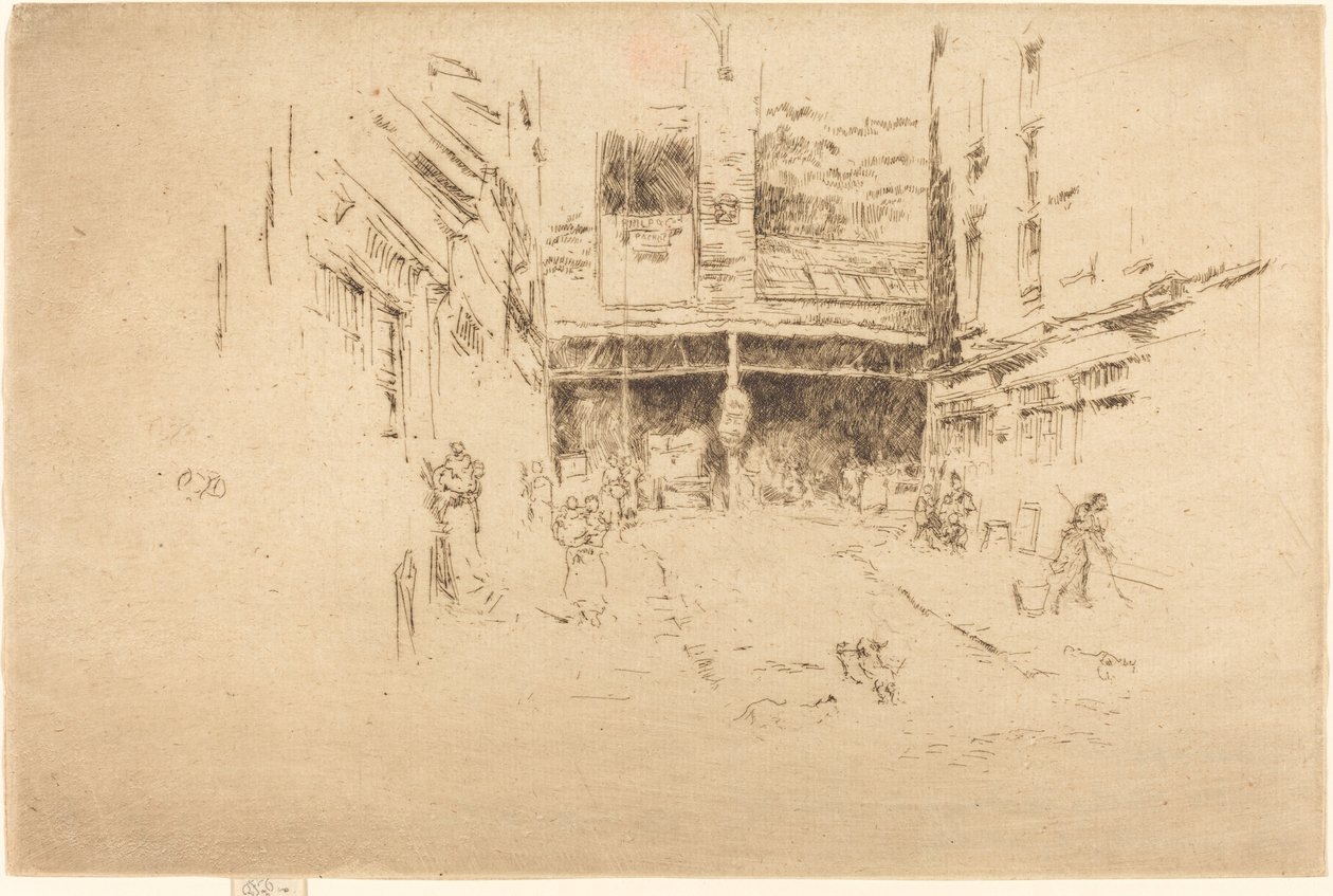 Troca de roupas, No.I de James Abbott McNeill Whistler
