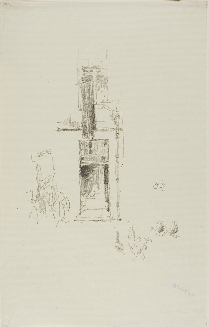 Galos e galinhas, Hôtel Colbert de James McNeill Whistler