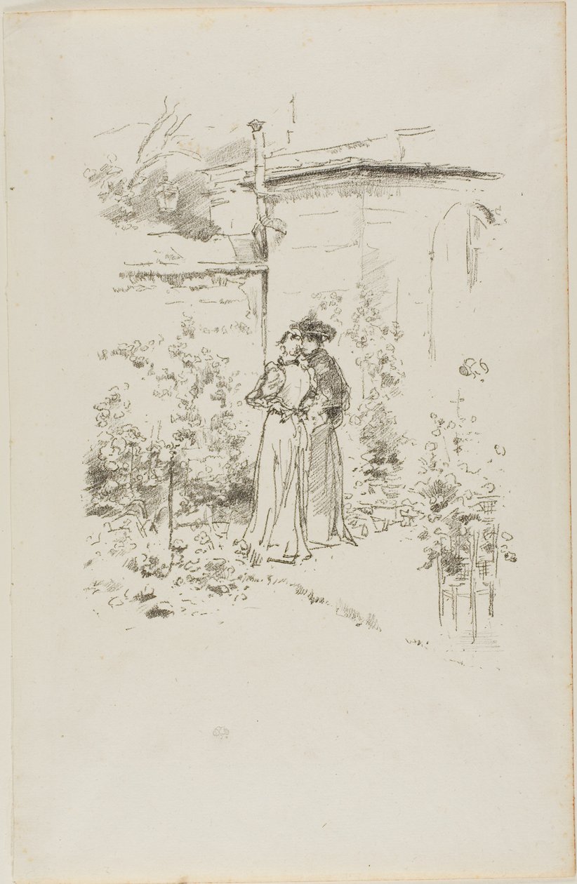 Confianças no jardim de James Abbott McNeill Whistler