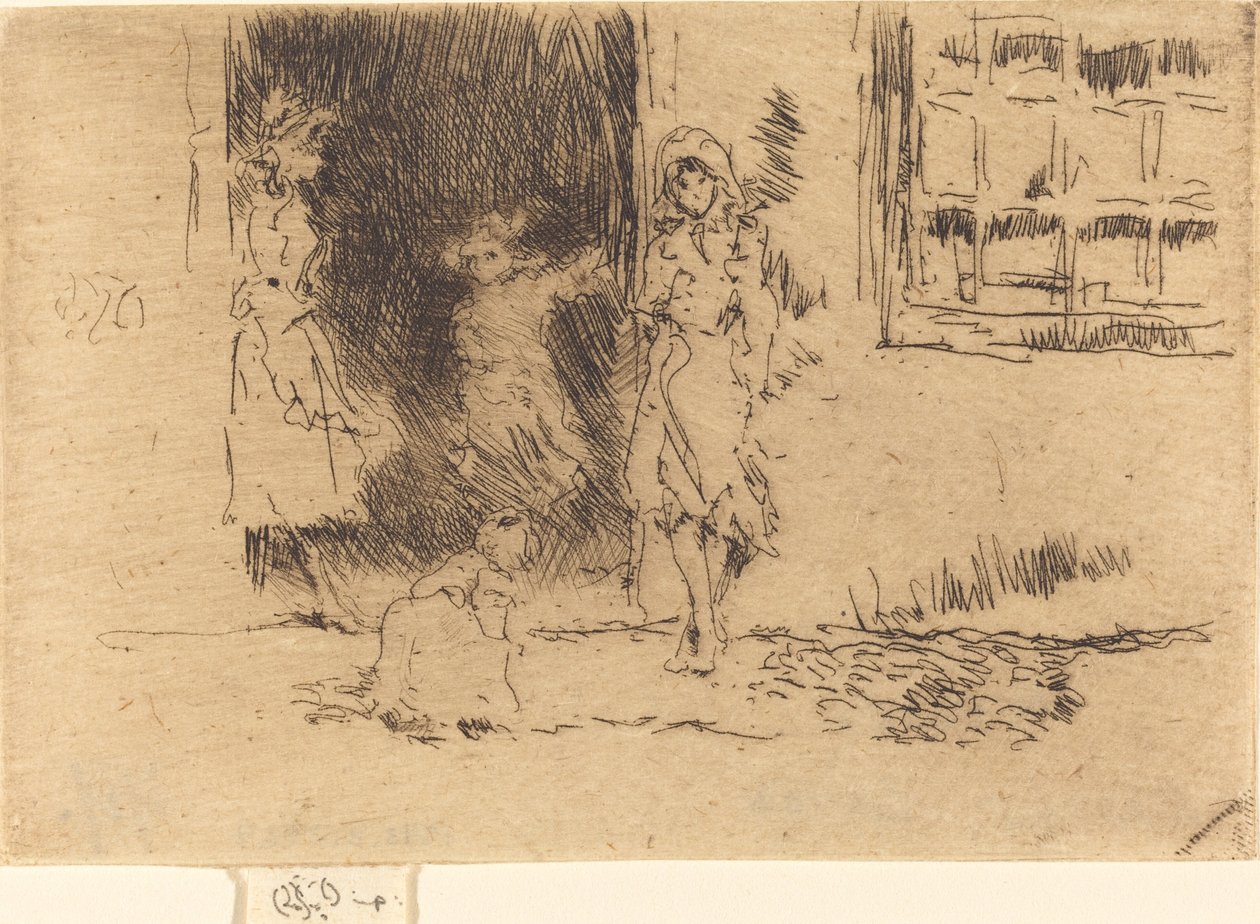 Porta da Casa de Campo de James Abbott McNeill Whistler