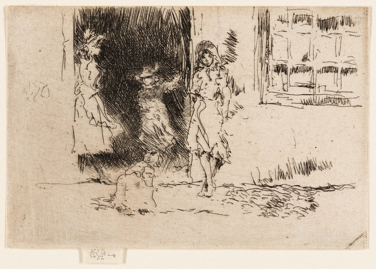 Porta da Casa de Campo de James Abbott McNeill Whistler