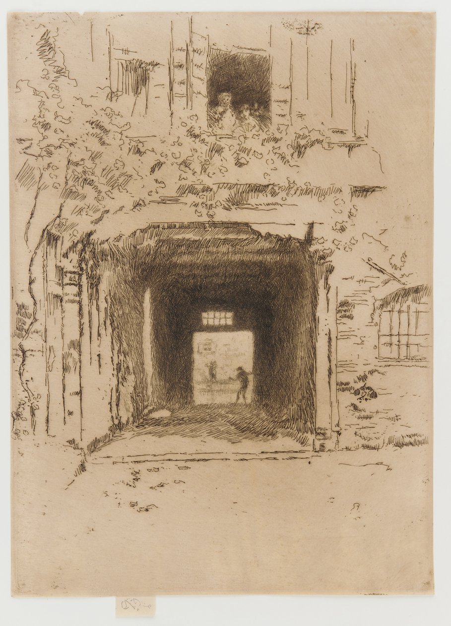 Entrada e videira de James Abbott McNeill Whistler
