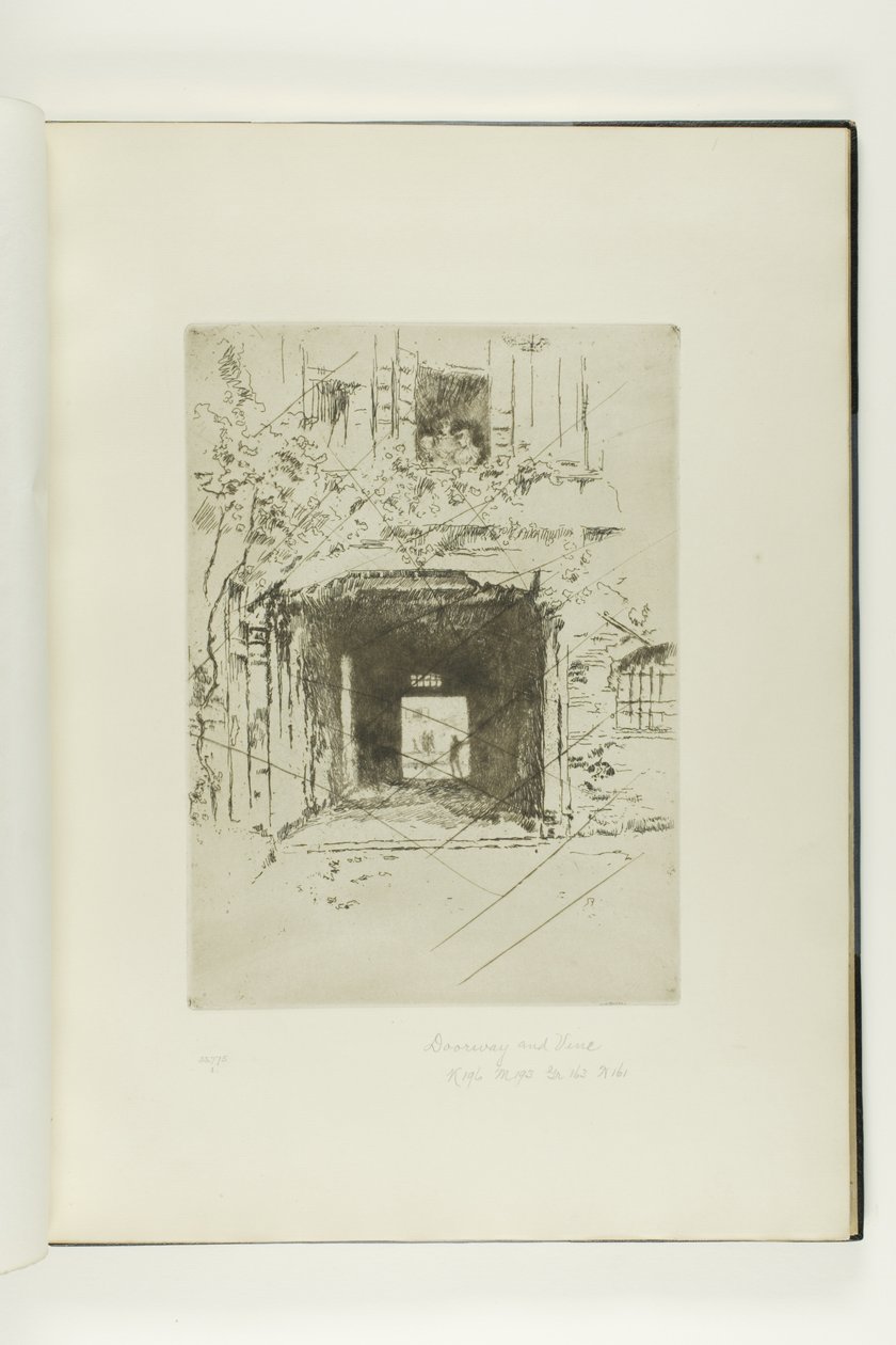 Porta e Videira de James McNeill Whistler