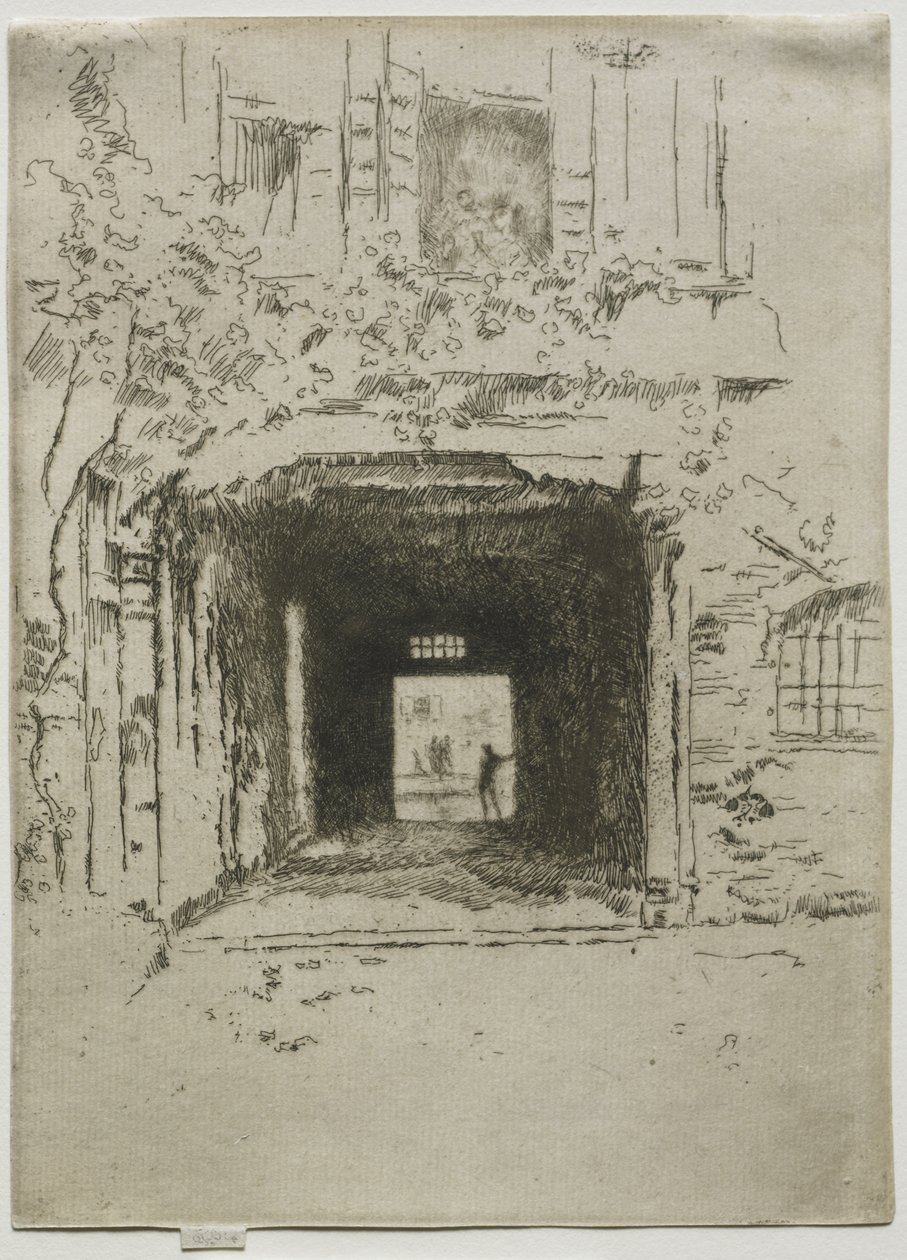 Porta e Videira de James McNeill Whistler